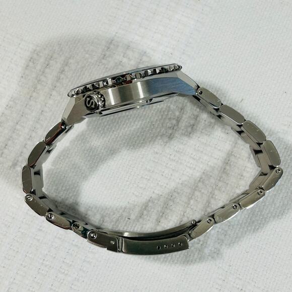 Men's Blue and Silver Watch - Picture 5 of 12